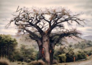 Timeless Baobab | Iconic African Tree Digital Print