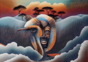 Savanna Dreams – Digital African Art Print