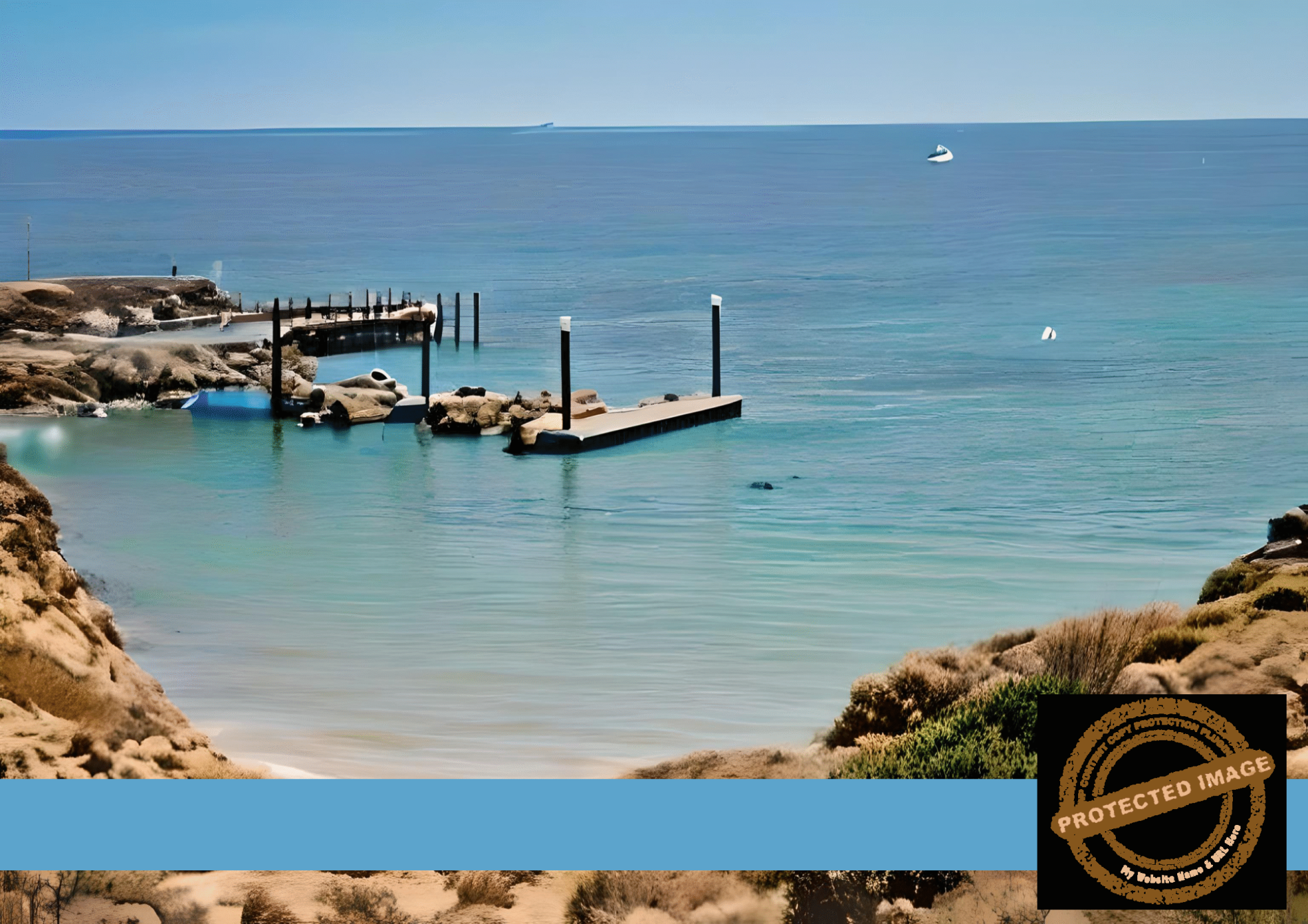 Seascape Tranquility | Calm Jetty & Turquoise Bay
