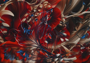 Vivid Entanglement | Abstract Organic Fusion