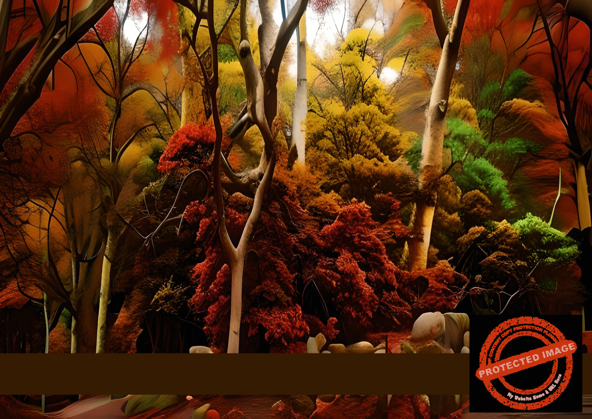 Autumn Luminescence – Enchanted Forest Art