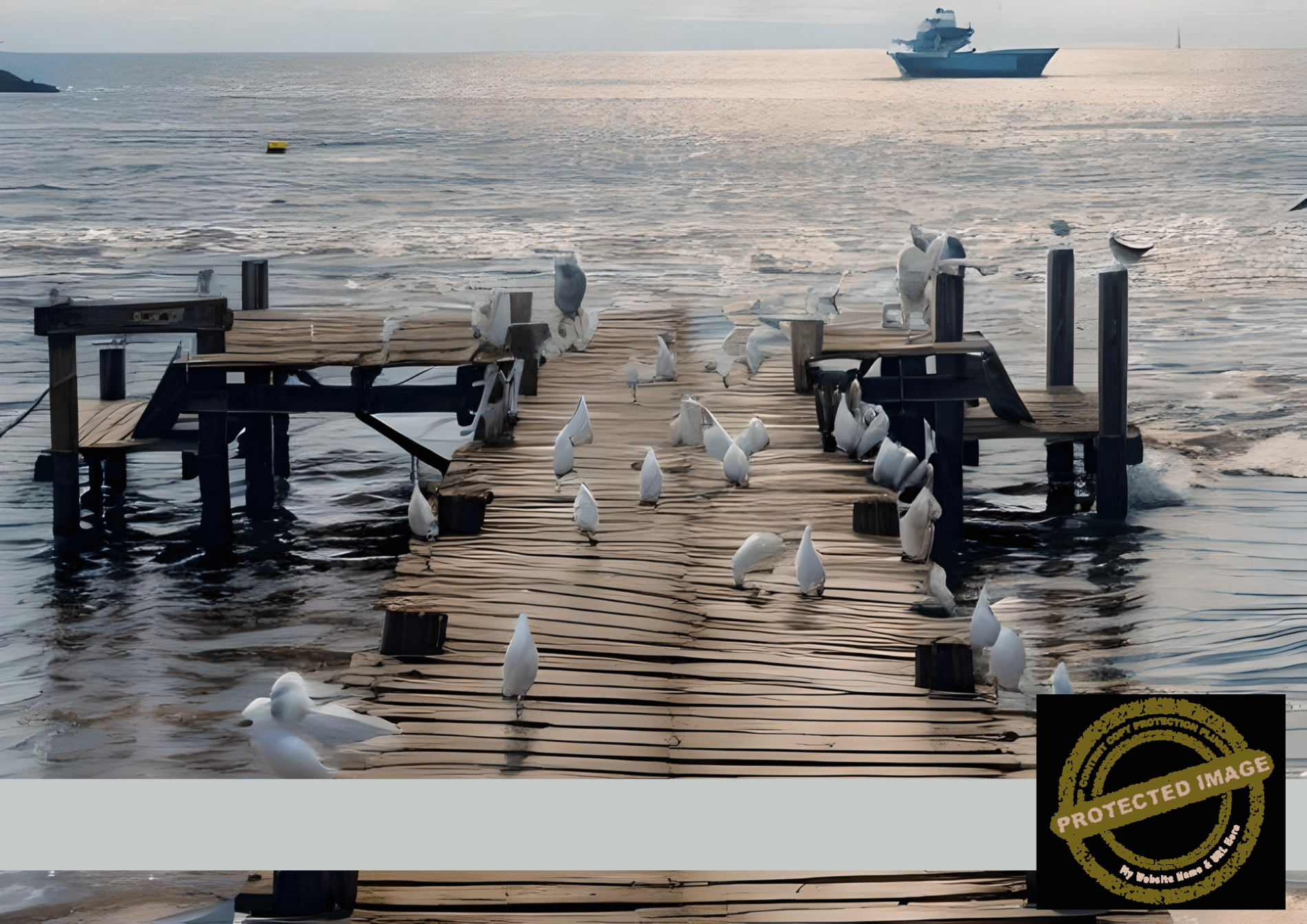 Leeman Private Jetty | Seagulls & Shimmering Sea
