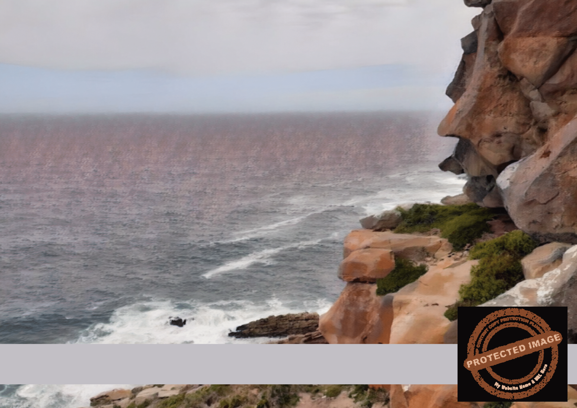 Cliffside Majesty | Rugged Coastline Digital Print