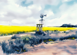 Canola Horizon: The Windwatcher Sentinel