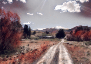 Autumn Mountain Road | Countryside Serenity