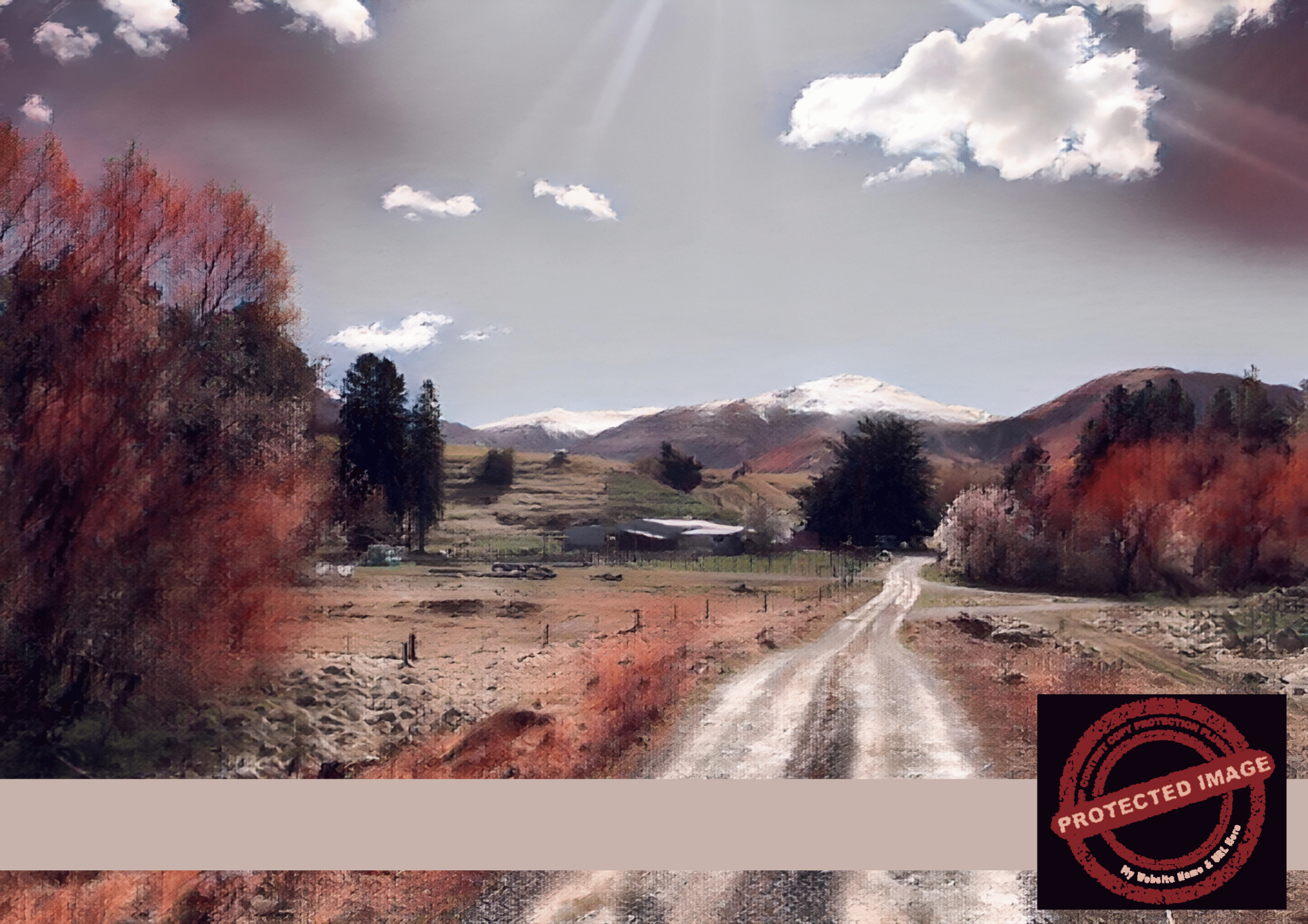 Autumn Mountain Road | Countryside Serenity
